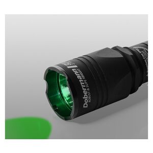 Cветодиодный фонарь Тактический фонарь Armytek Dobermann (зелёный свет)